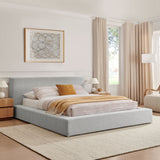 Light Gray Fabric / Queen