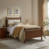 Walnut Heathered Ivory / Twin