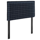 Denim Windowpane Check / Twin