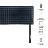 Denim Windowpane Check / Full
