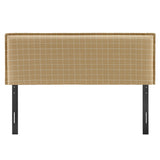 Hemp Windowpane Check / Queen