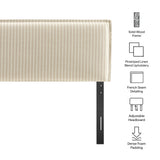 Oatmeal Stripe / King