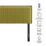 Artichoke Windowpane Check / King