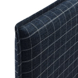 Denim Windowpane Check / King