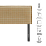 Hemp Windowpane Check / King
