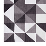 Black, Gray and White / 5x8