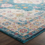 Blue Ivory Yellow Orange / 5x8