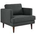 Agile Upholstered Fabric Armchair by Modway