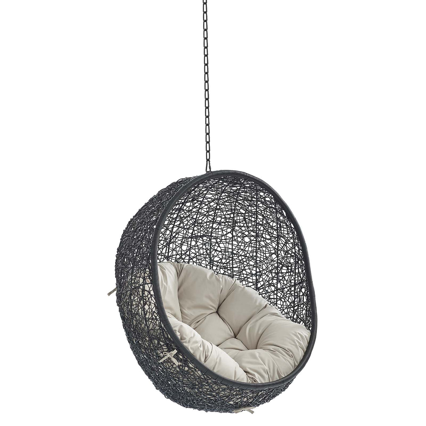 chair - swing Modern outdoor Leather Nozomu Hanging Chair with plaid -  Blender Market